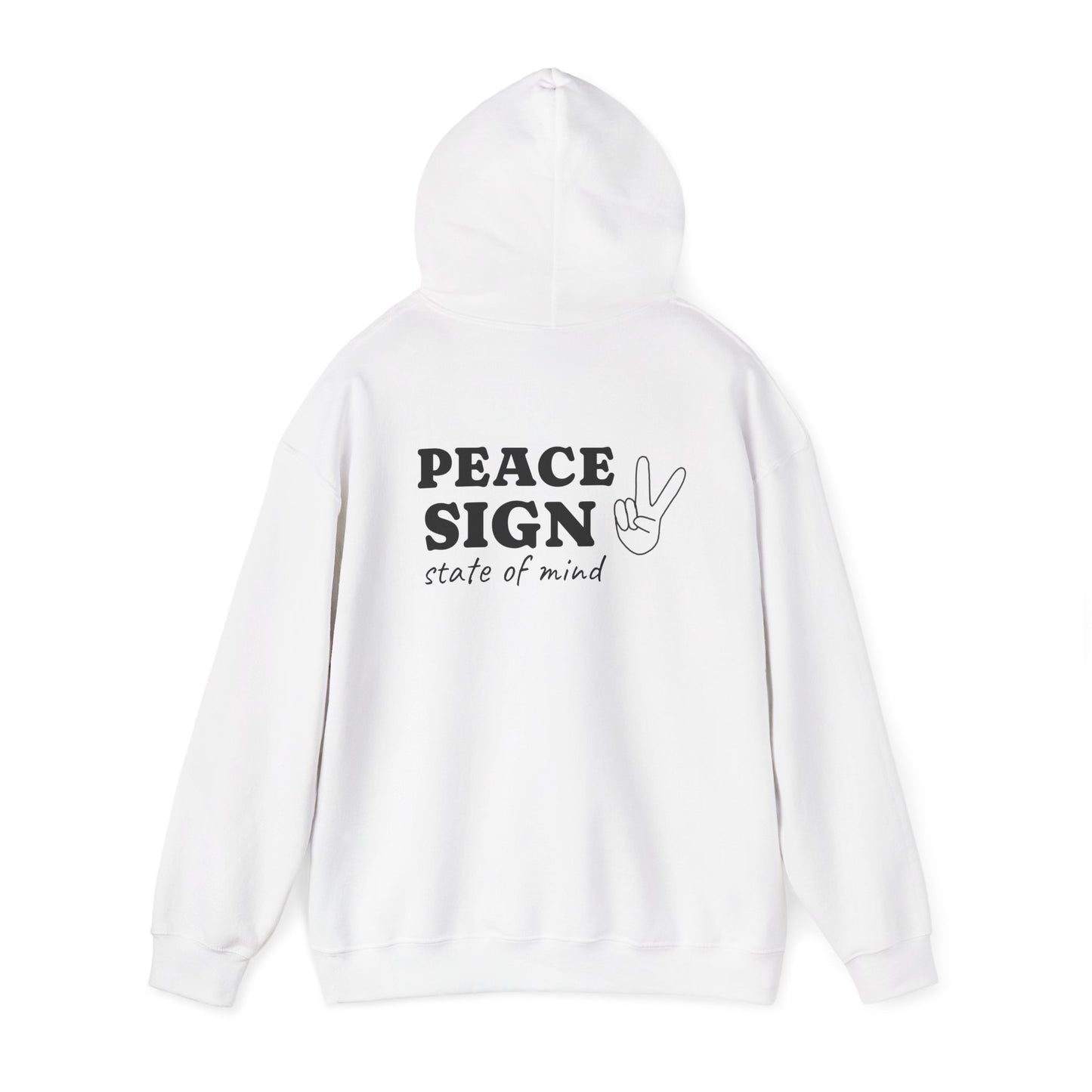 Peace Sign Mindset Hoodie