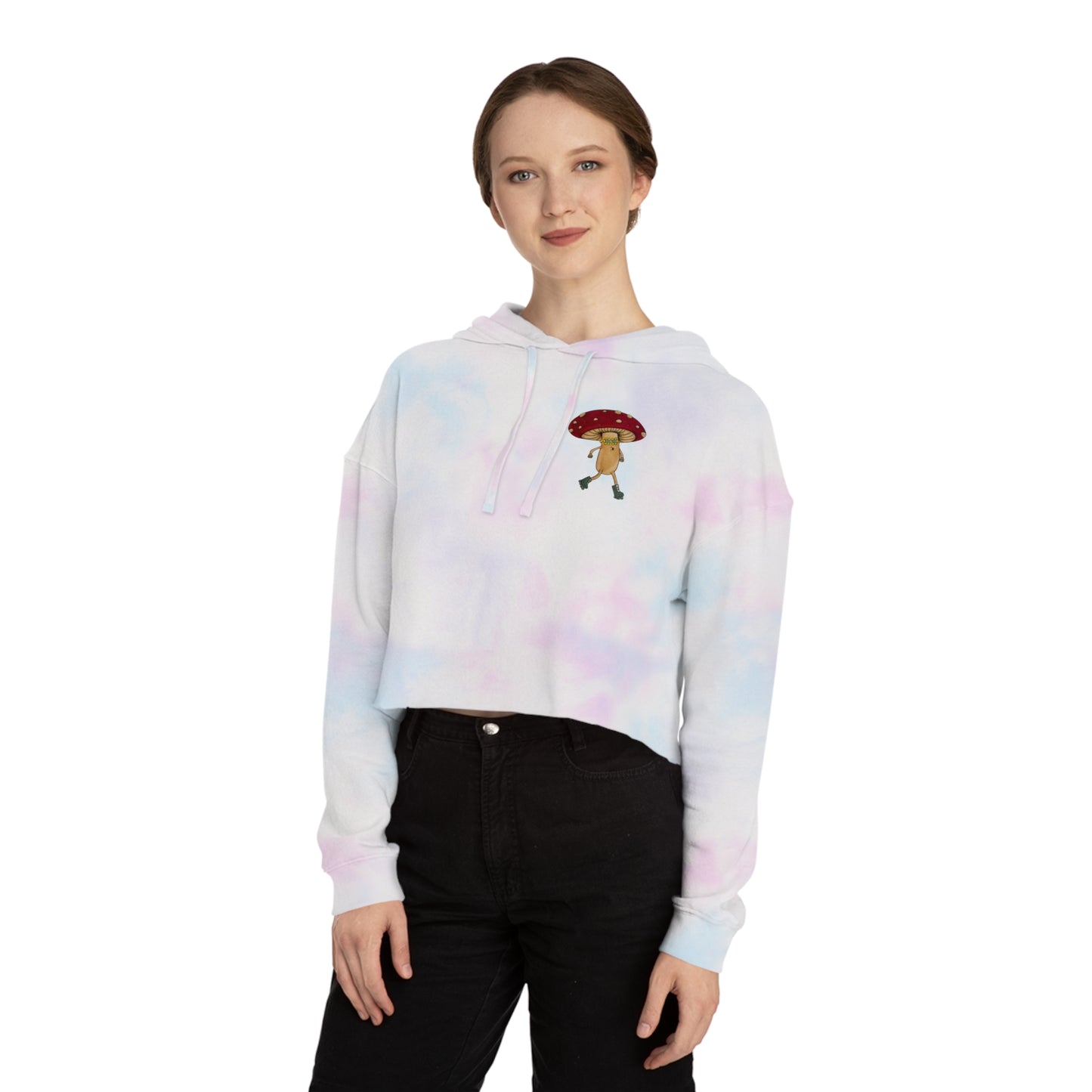 Aspiring Beam of Light Cropped Hoodie