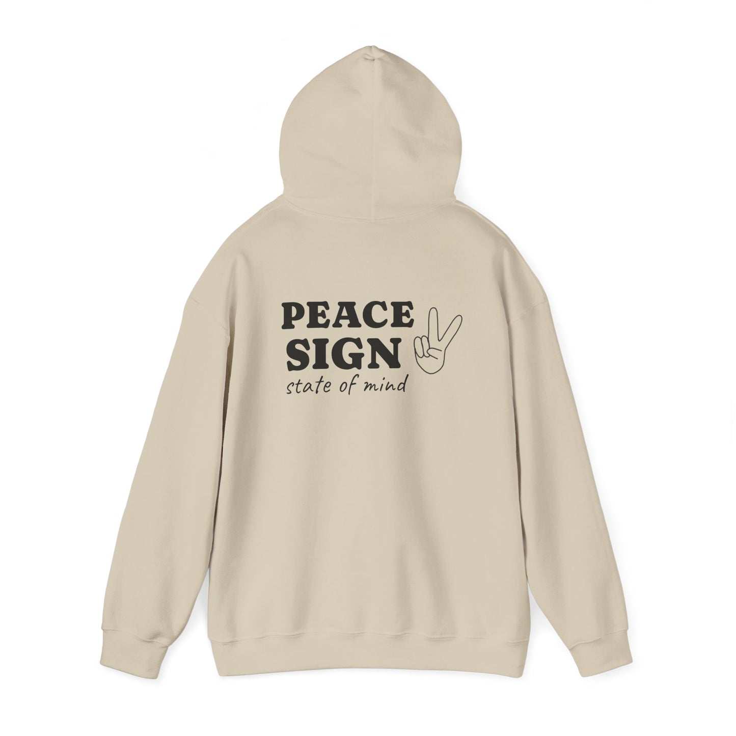 Peace Sign Mindset Hoodie