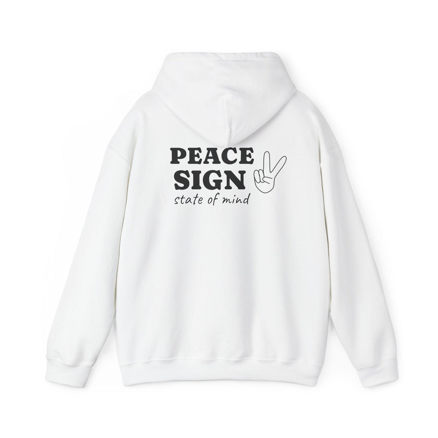 Peace Sign Mindset Hoodie