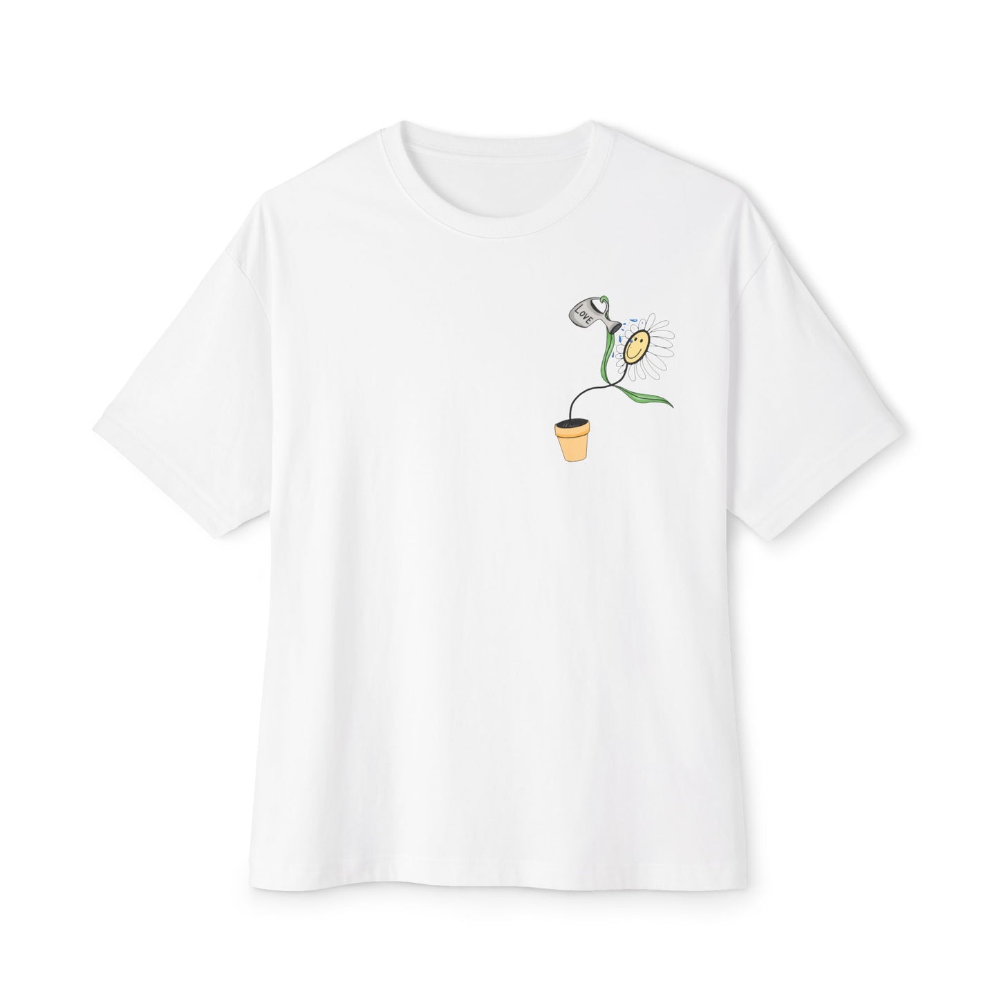 Love Creates Growth | Oversized Boxy Tee