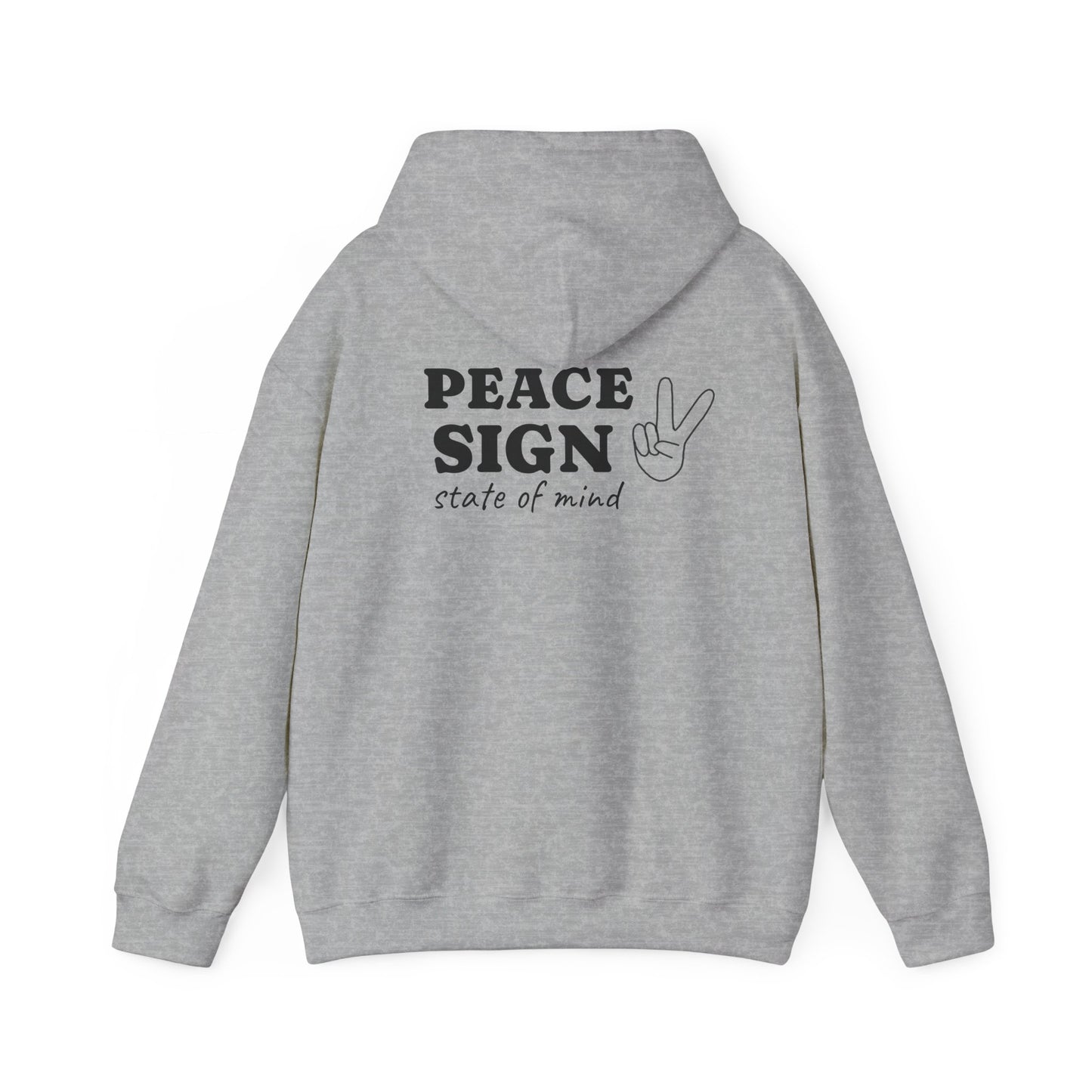 Peace Sign Mindset Hoodie