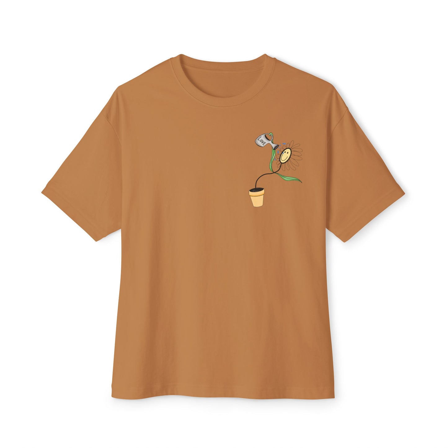 Love Creates Growth | Oversized Boxy Tee