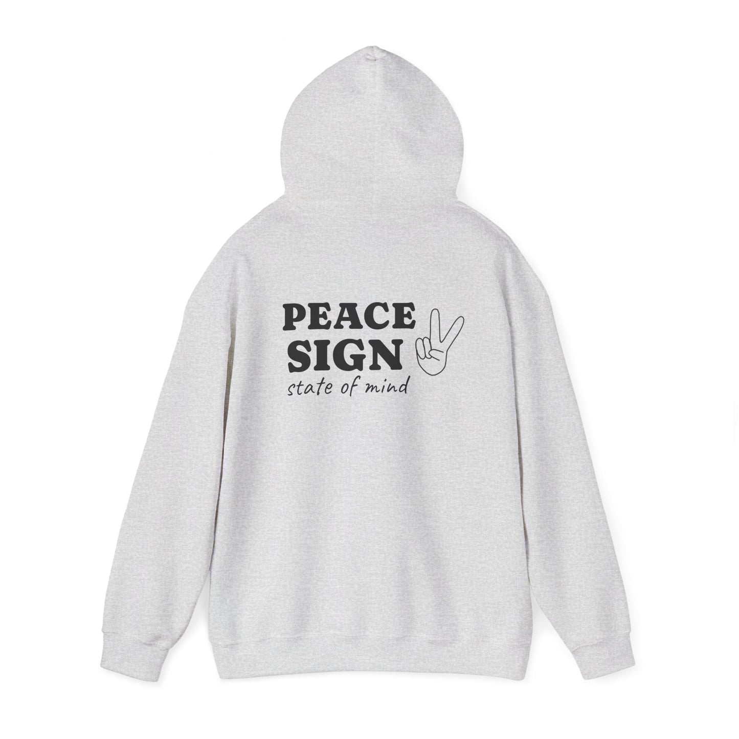 Peace Sign Mindset Hoodie
