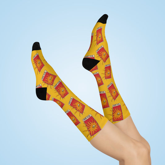 Retro Sun Crew Socks
