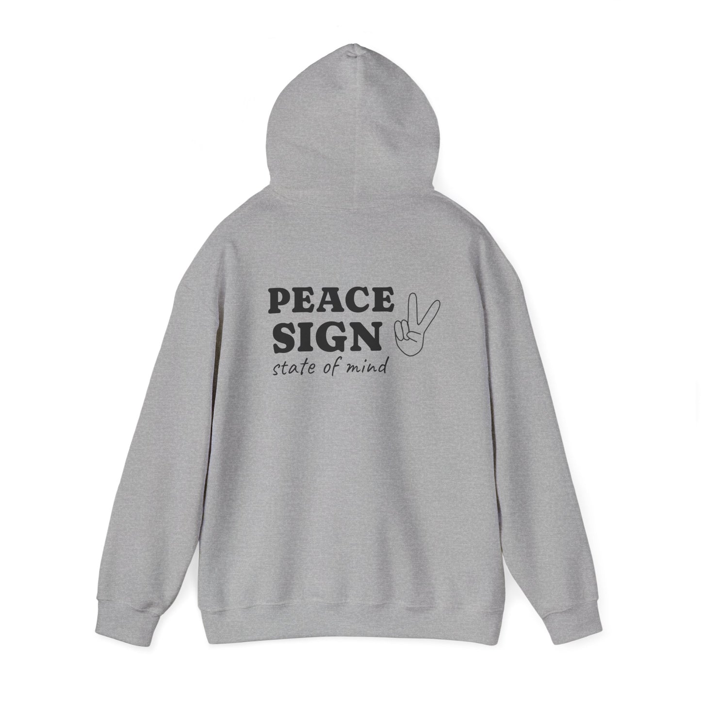 Peace Sign Mindset Hoodie