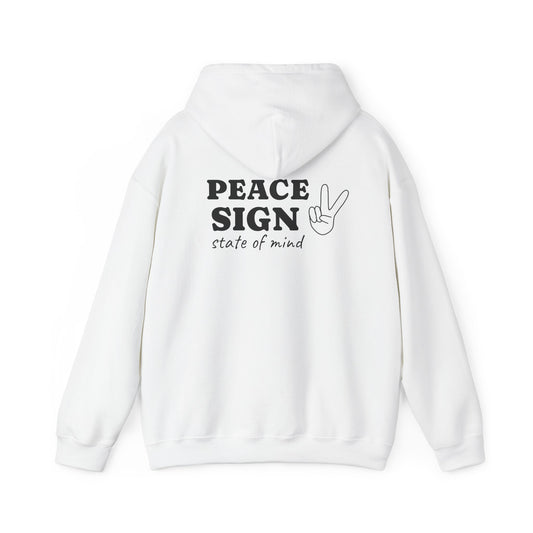 Peace Sign Mindset Hoodie